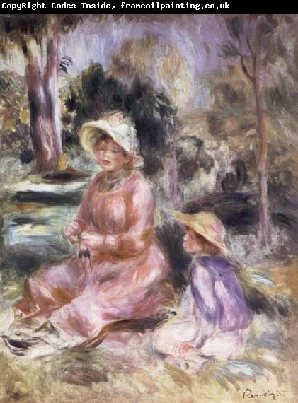 Pierre Renoir Madame Renoir and her Son Pierre